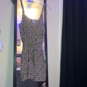 cheetah print romper